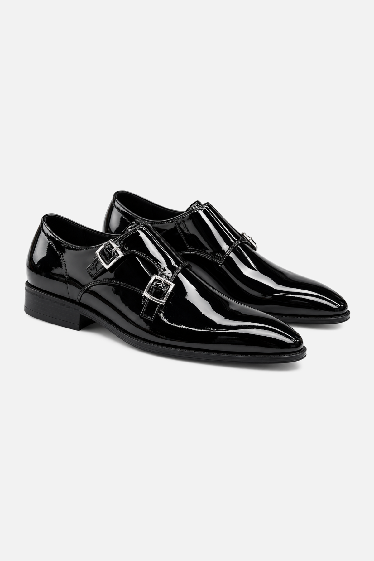 Romano II Plain-Toe Double Monk