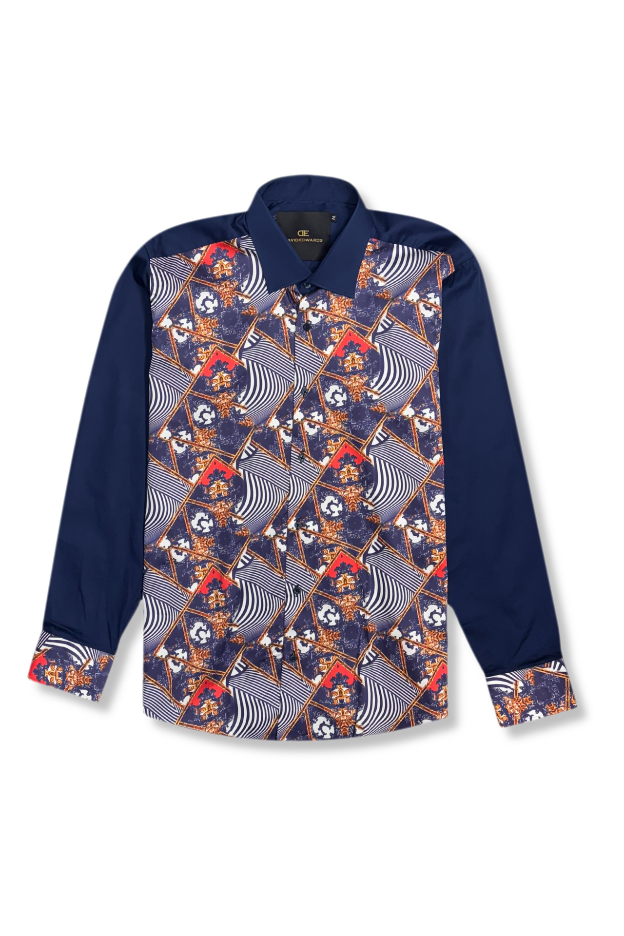 Davidson Long Sleeve Button Down Shirt