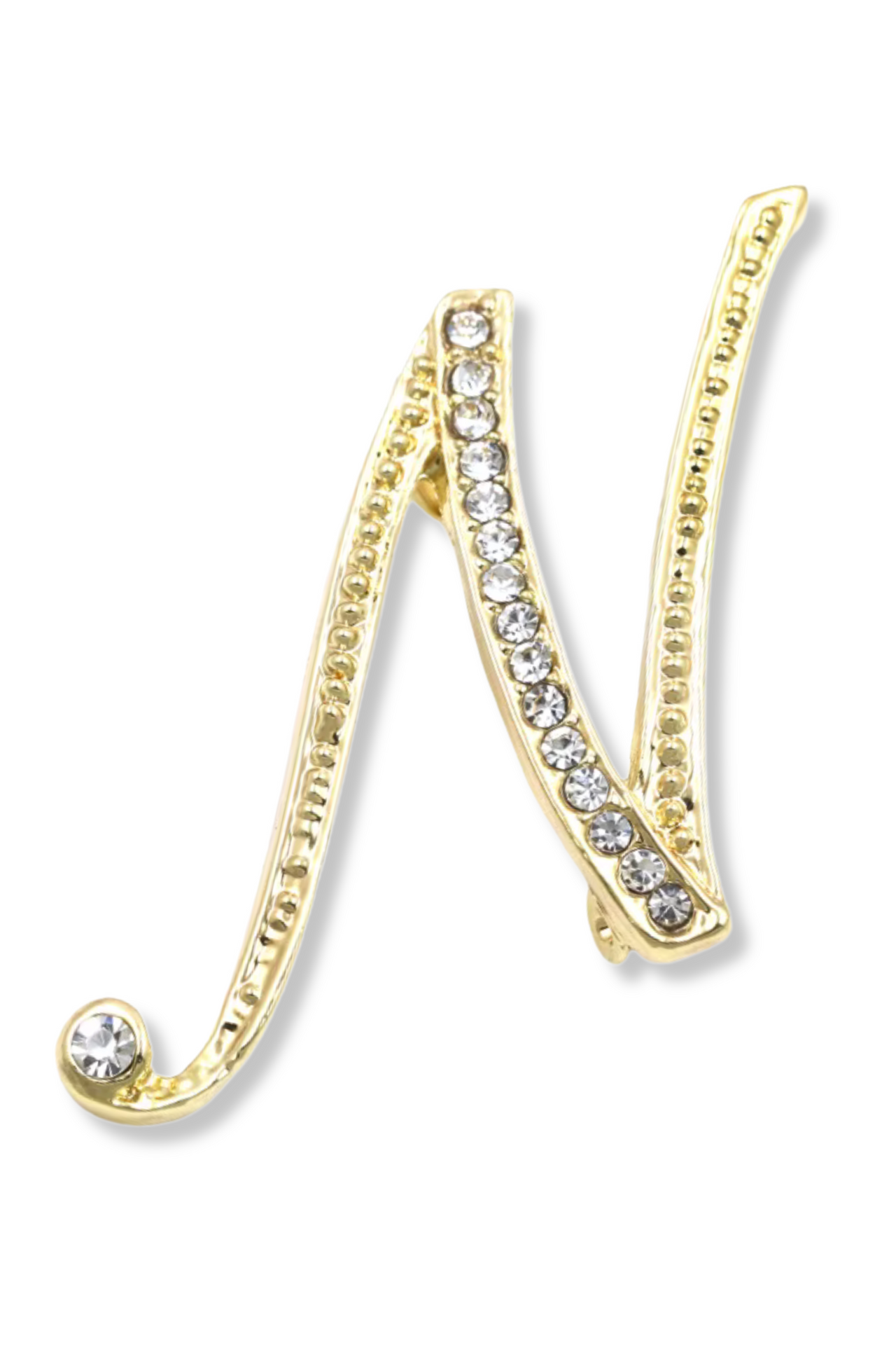 Brady Alphabet Lapel Pin Brooch