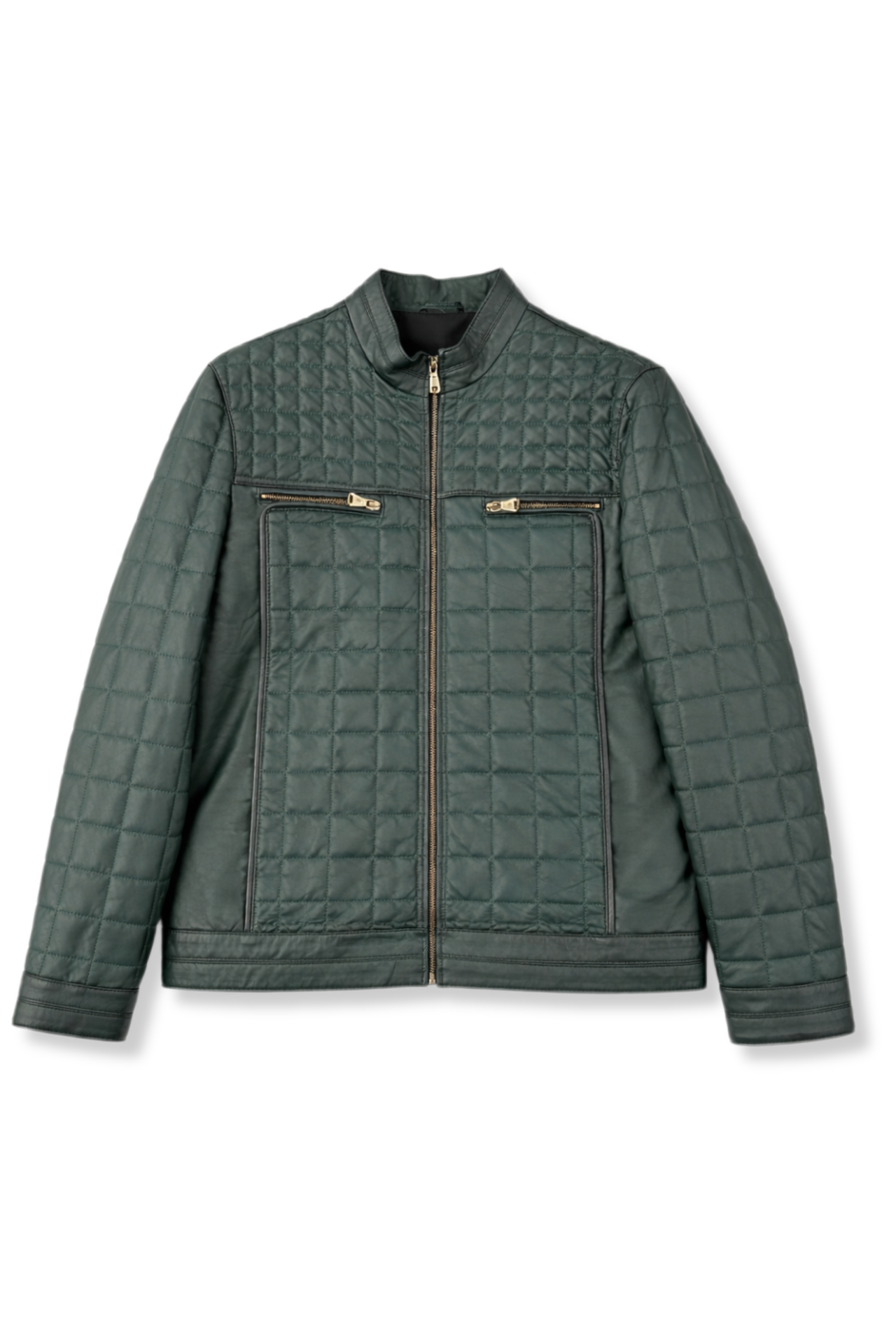 Denzel Quilted Leather Jacket