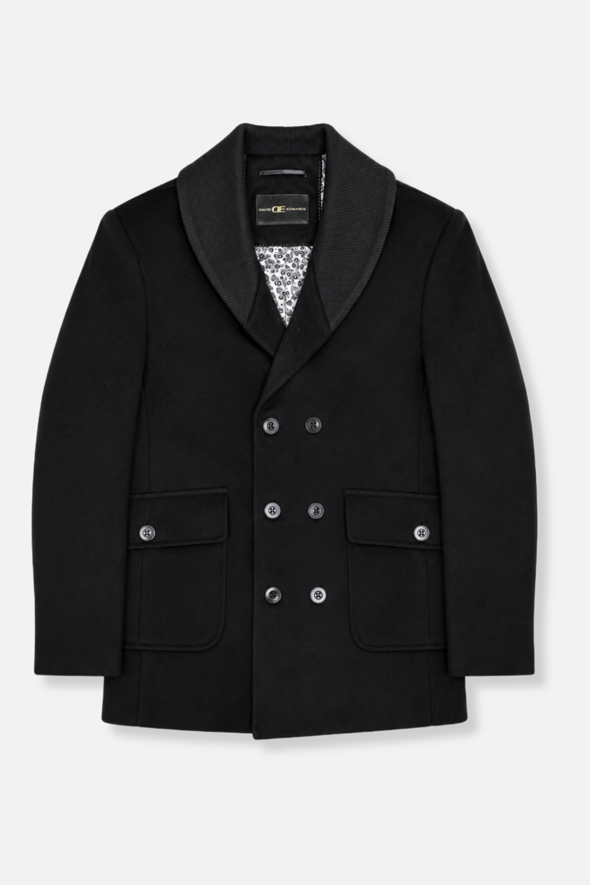 Donato Wool Blend Shawl Coat