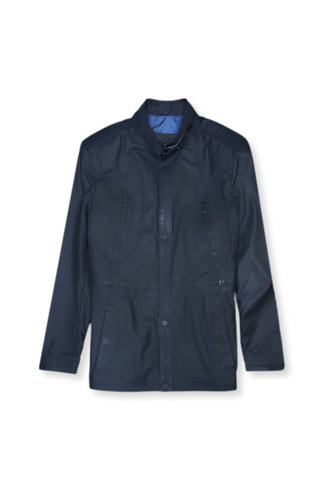 Zeus Matte Leather Jacket