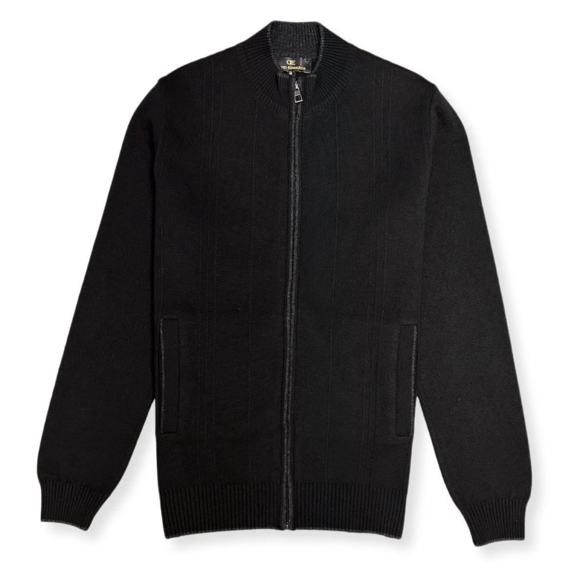 Depner Full Zip Mock Neck Sweater