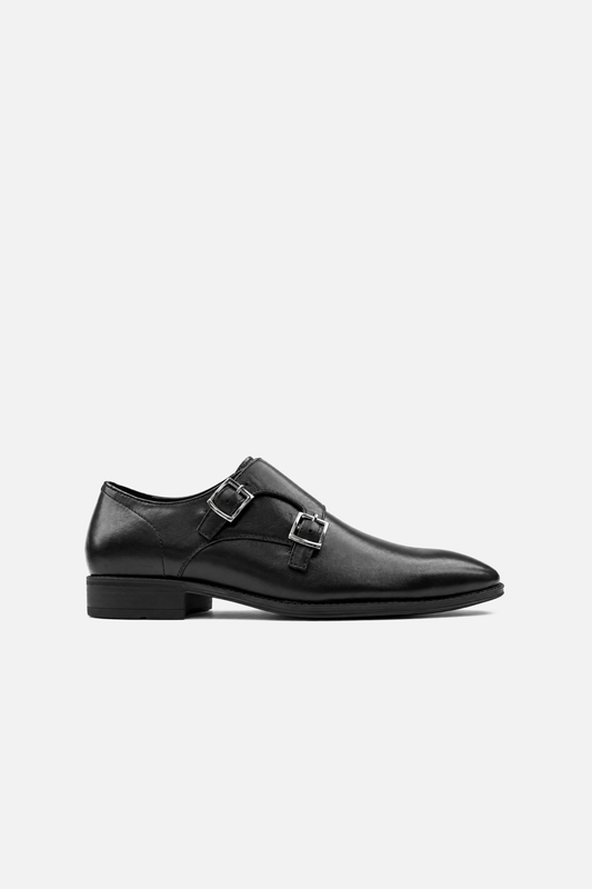 Romano II Plain-Toe Double Monk
