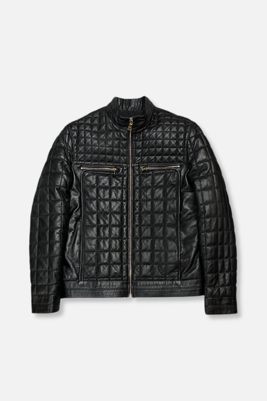 Denzel Quilted Leather Jacket