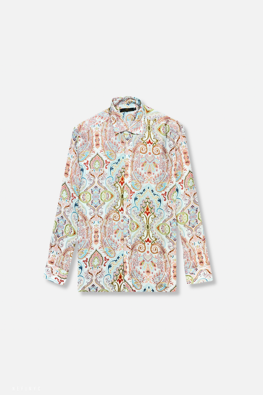 Daman Roll Tab Linen Shirt