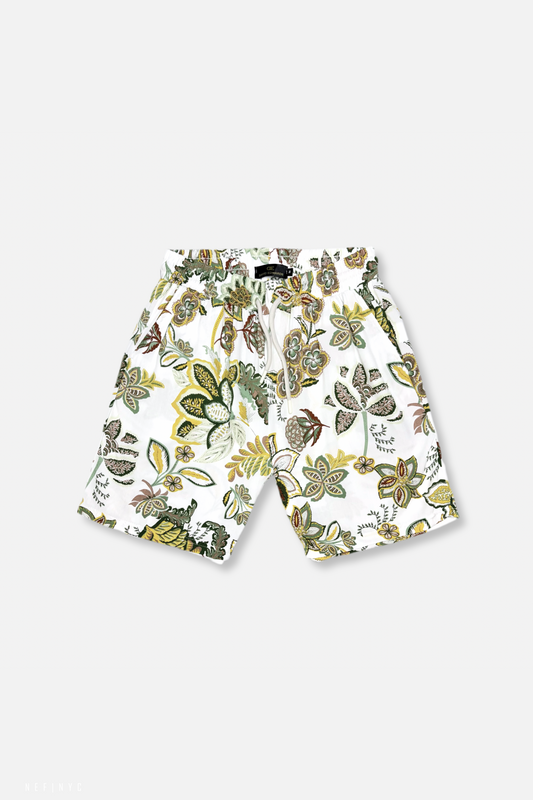 Darland Tropical Drawstring Shorts