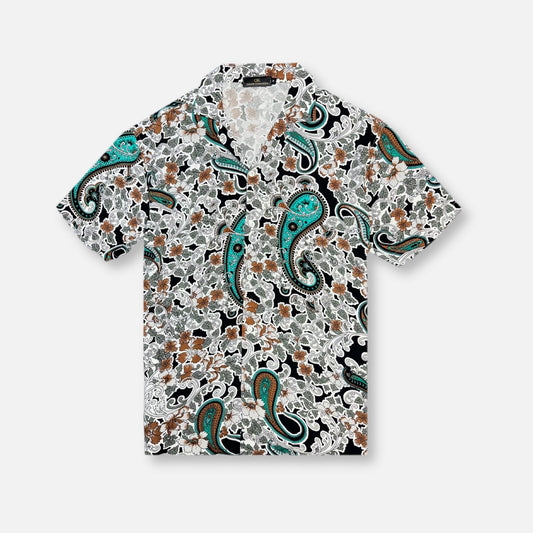 Dynam Tropical Revere Collar Shirt