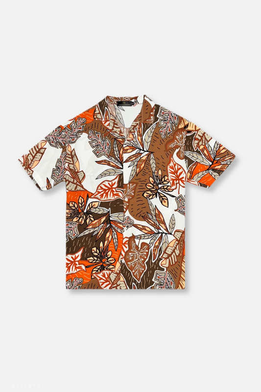 Dales Tropical Revere Collar Shirt