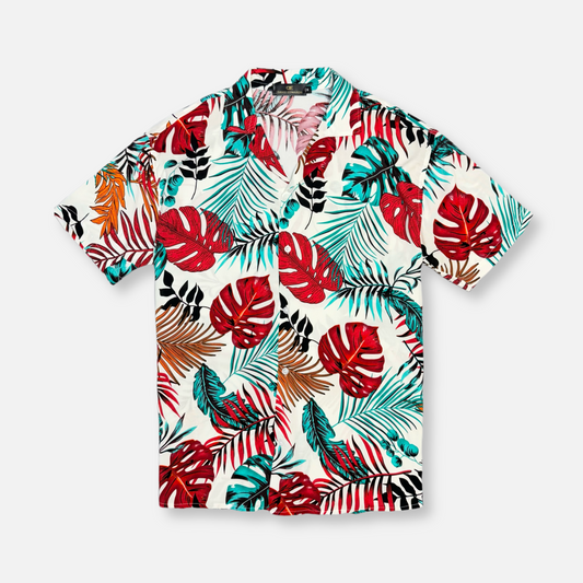 Danon Tropical Revere Collar Shirt