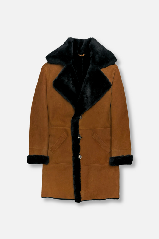 Dufner Long Shearling Coat