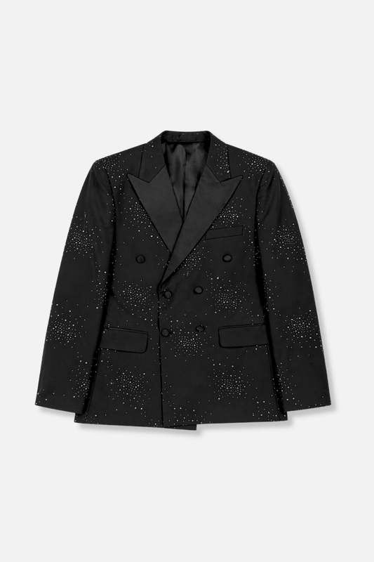 Franco Double Breasted Rhinestone Tuxedo