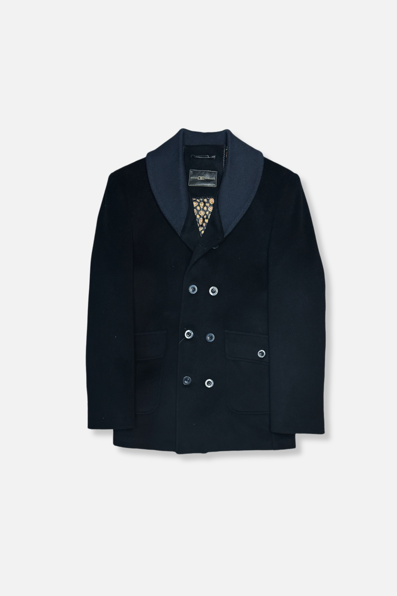 Donato Wool Blend Shawl Coat
