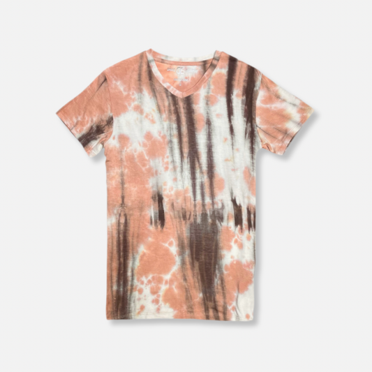 Durham V-neck Tie-Dye T-Shirt