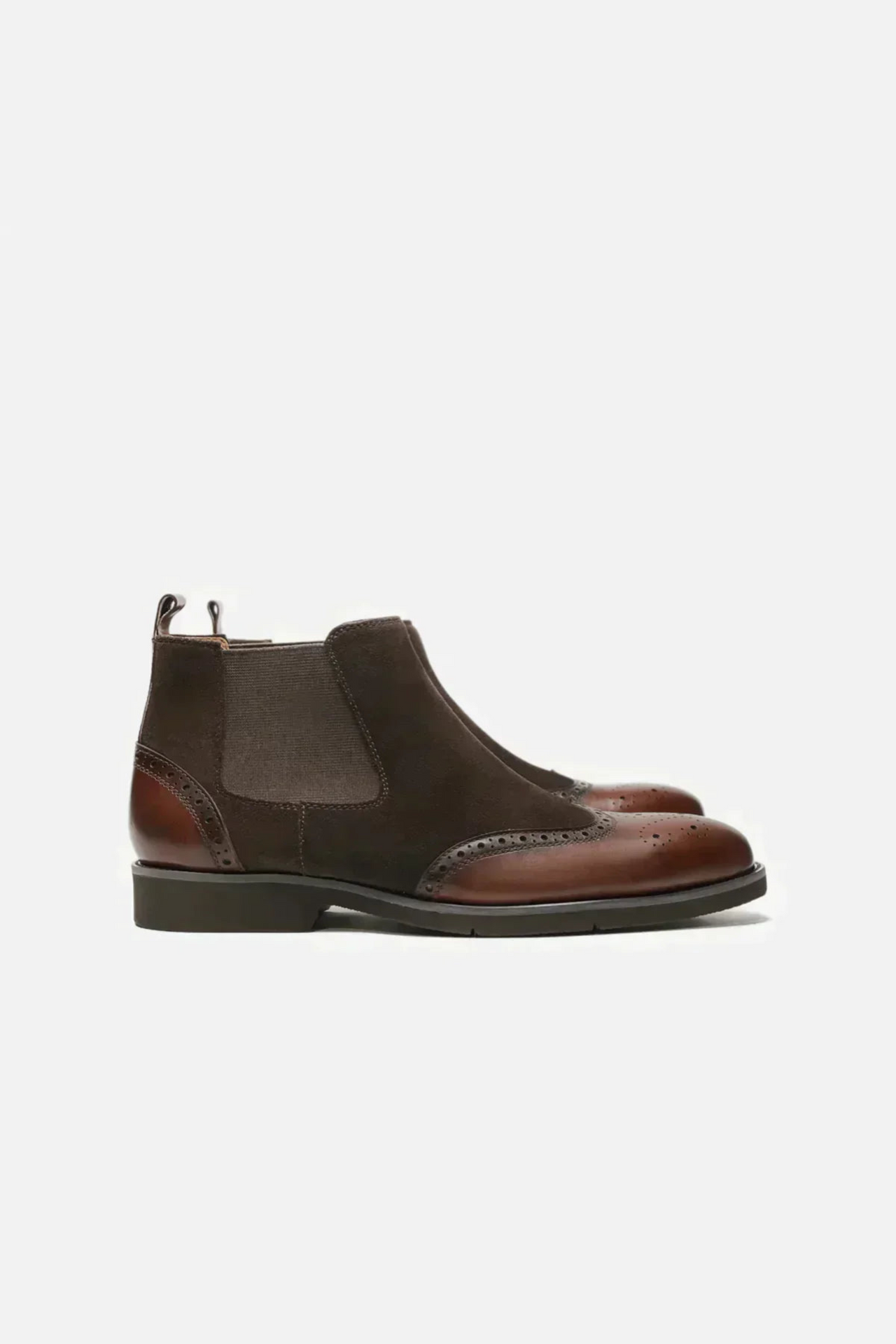 Delmont Wingtip Ankle Boots
