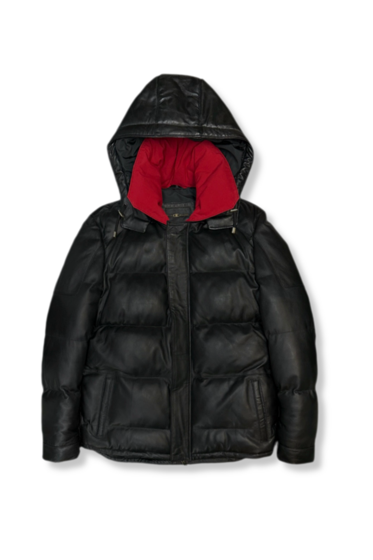 Dyson Down Puffer Leather Jacket