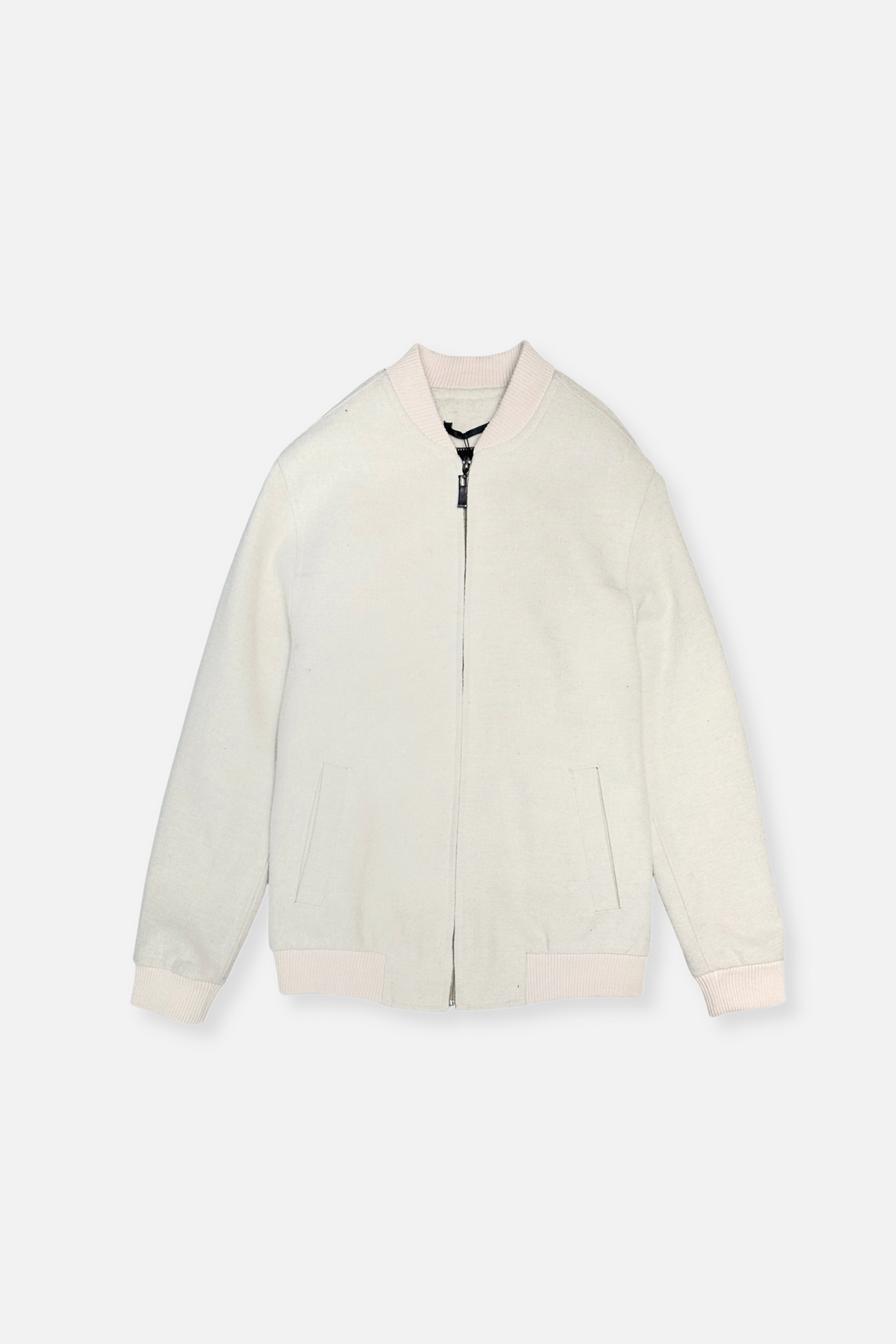 Drew Wool Blend Bomber Jacket