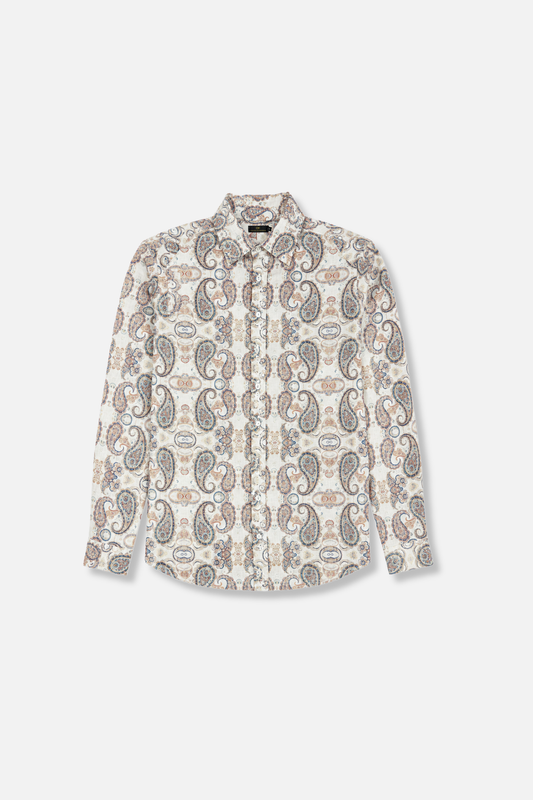 Dahn Roll Tab Linen Shirt