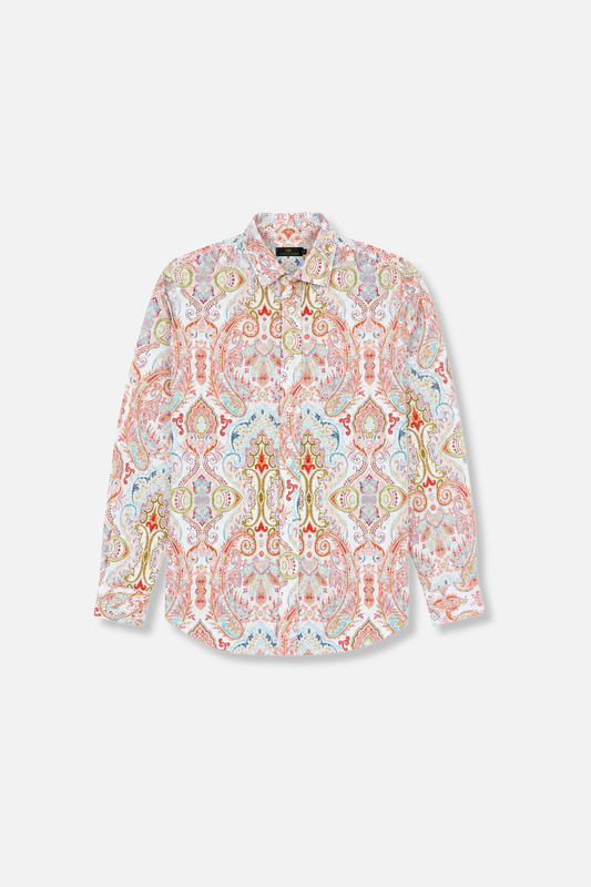 Daman Roll Tab Linen Shirt