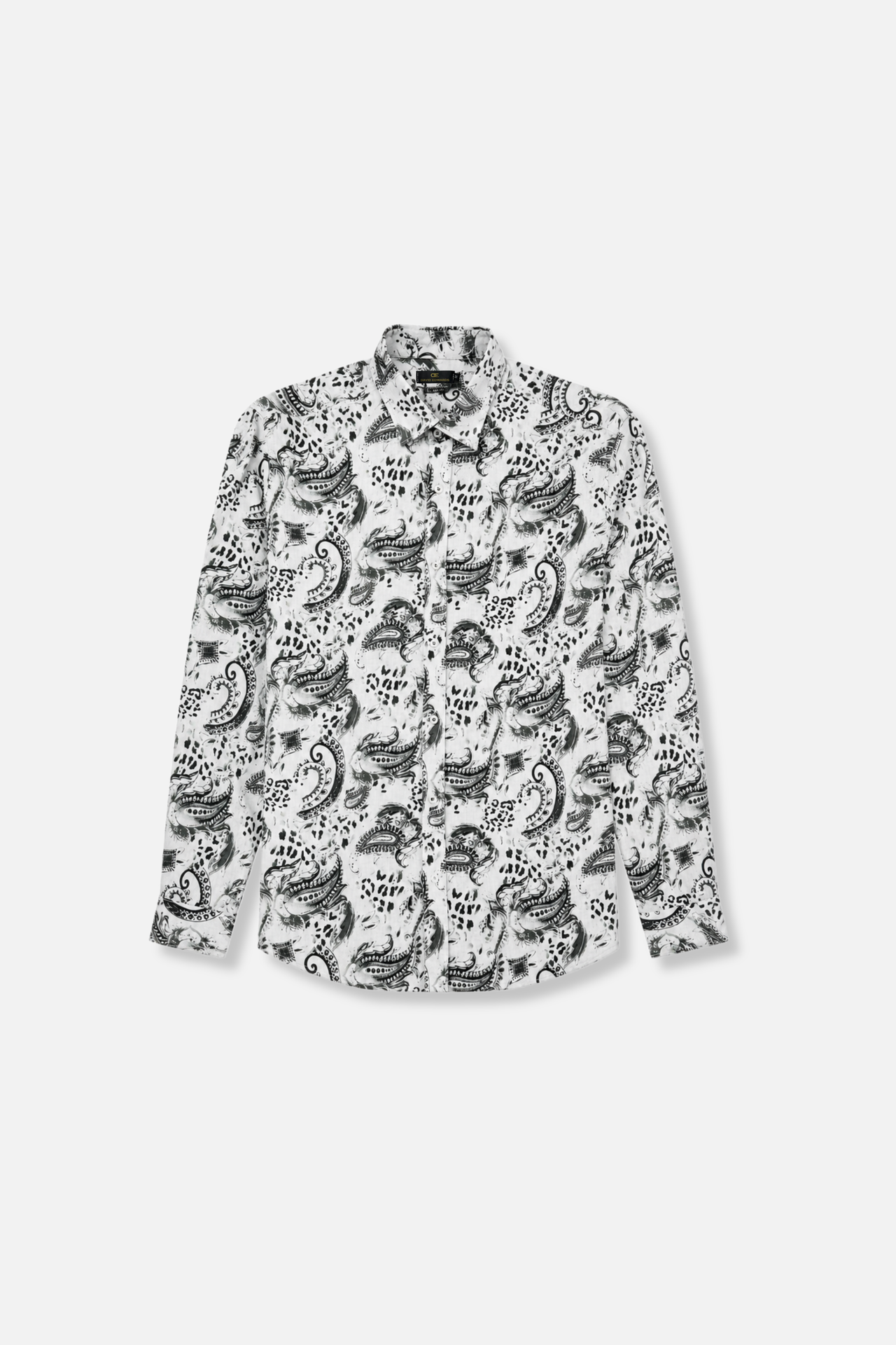 Dantin Roll Tab Linen Shirt