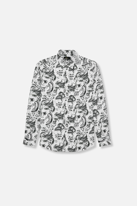Dantin Roll Tab Linen Shirt