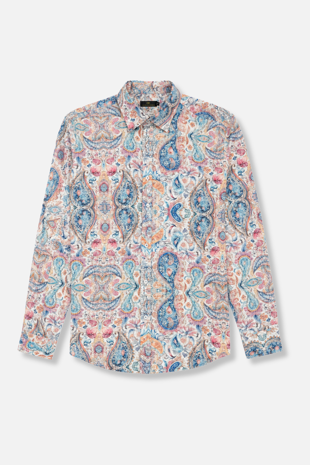 Dahler Roll Tab Linen Shirt