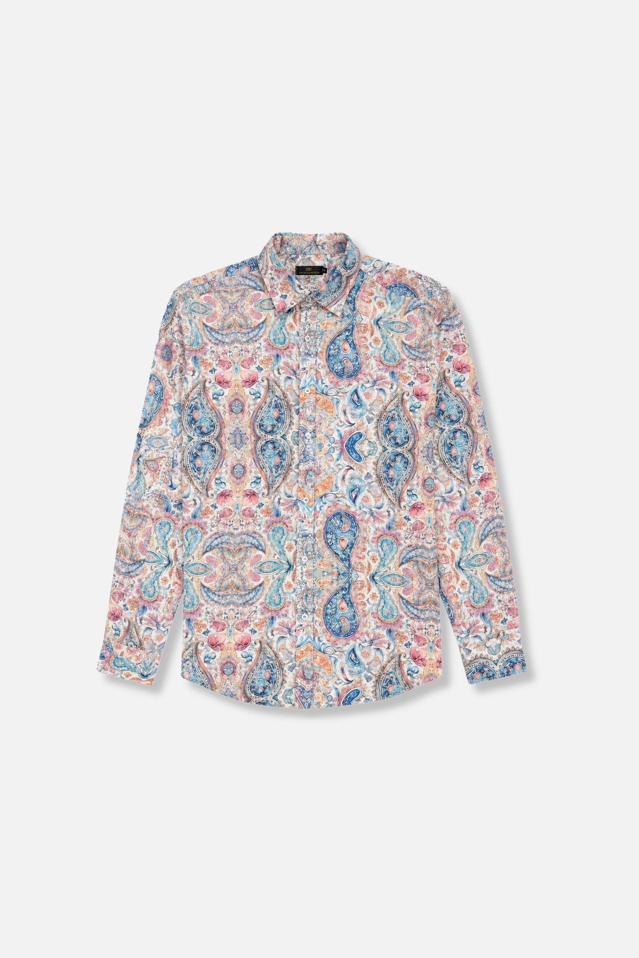 Dahler Roll Tab Linen Shirt