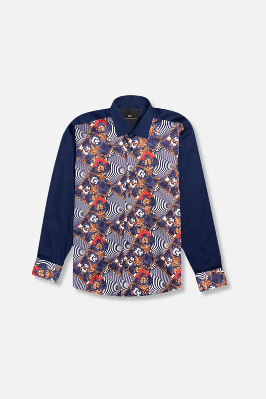Davidson Long Sleeve Button Down Shirt