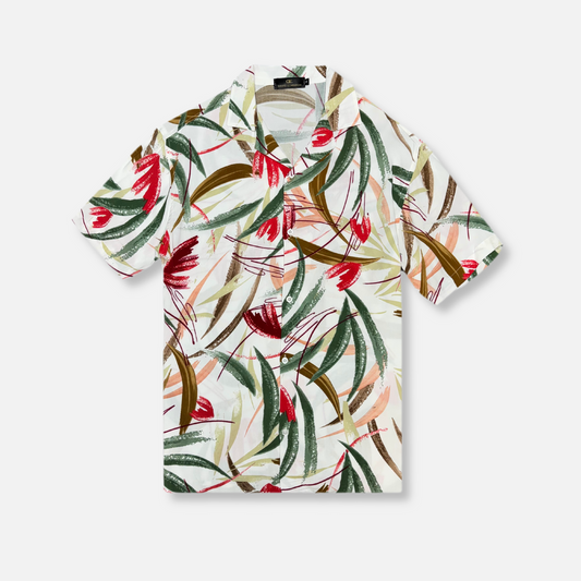 Doncaster Tropical Resort Revere Collar Shirt