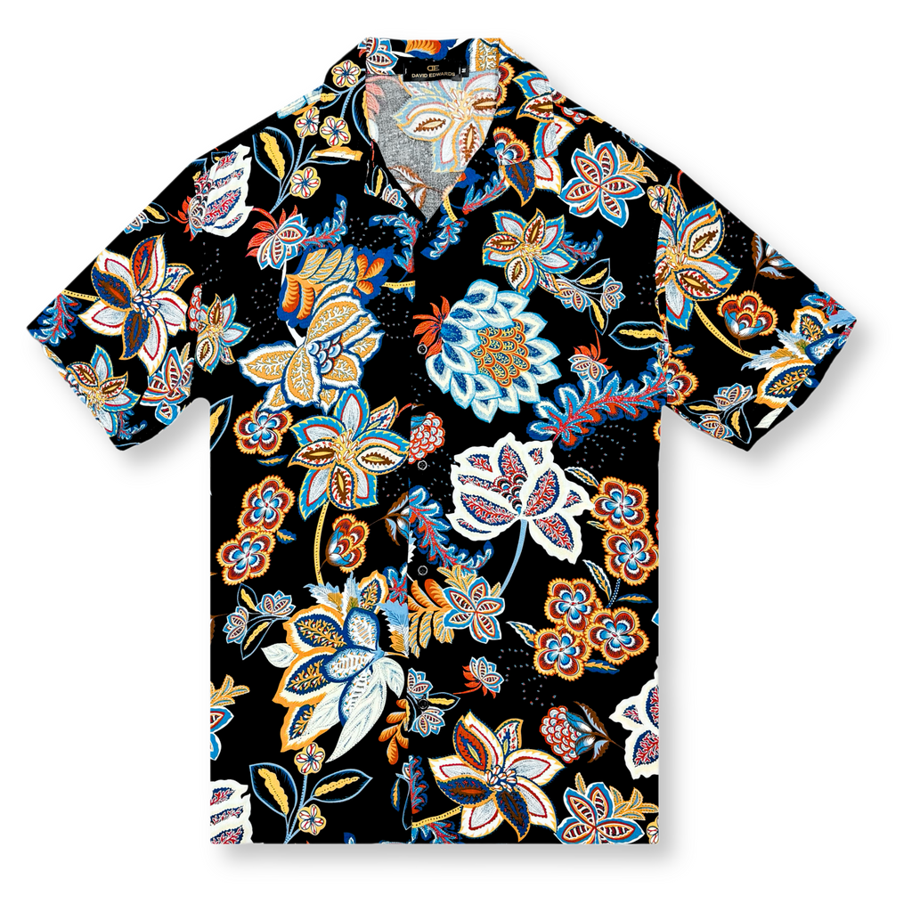 Darland Tropical Revere Collar Shirt