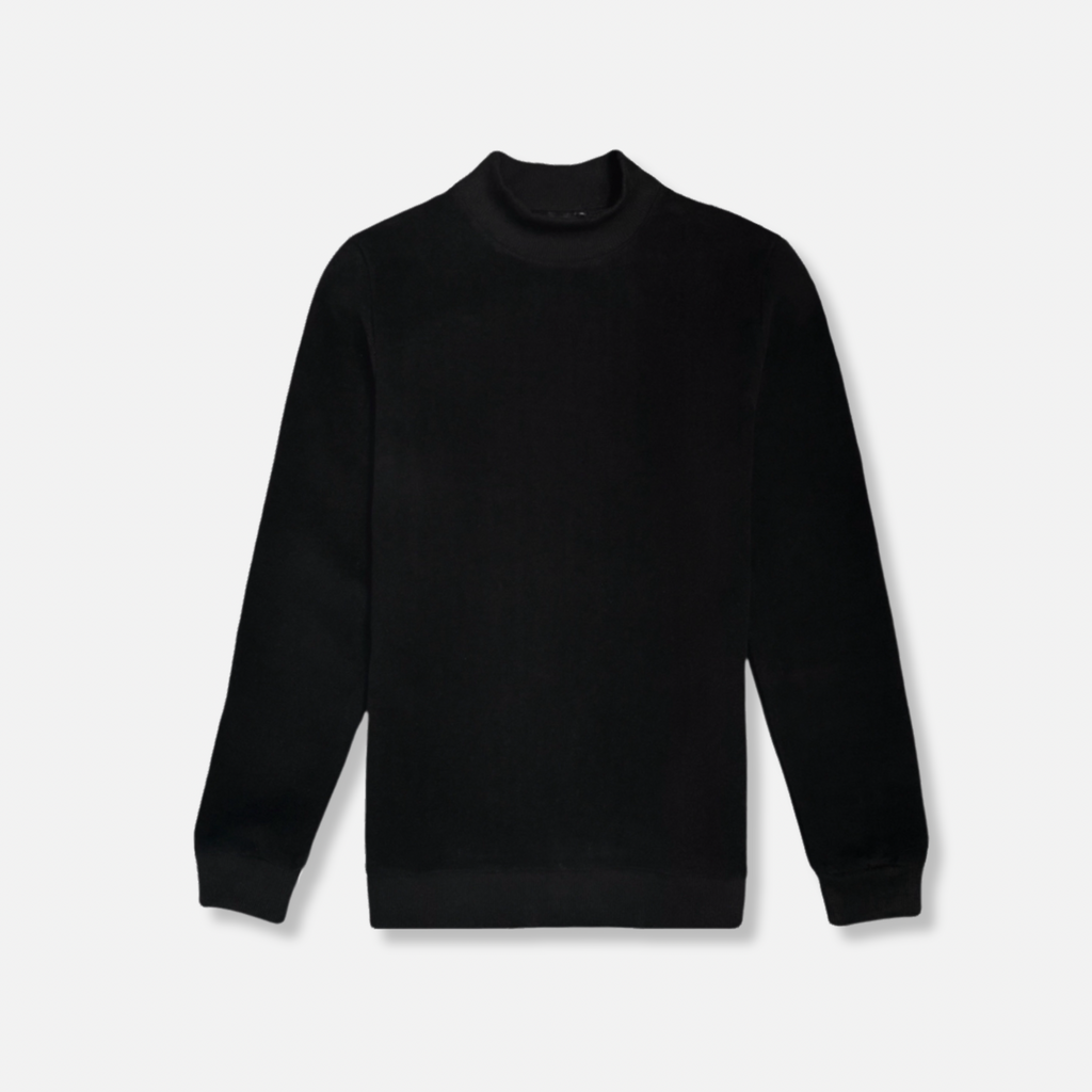 Daytona Solid Mockneck Sweatshirt