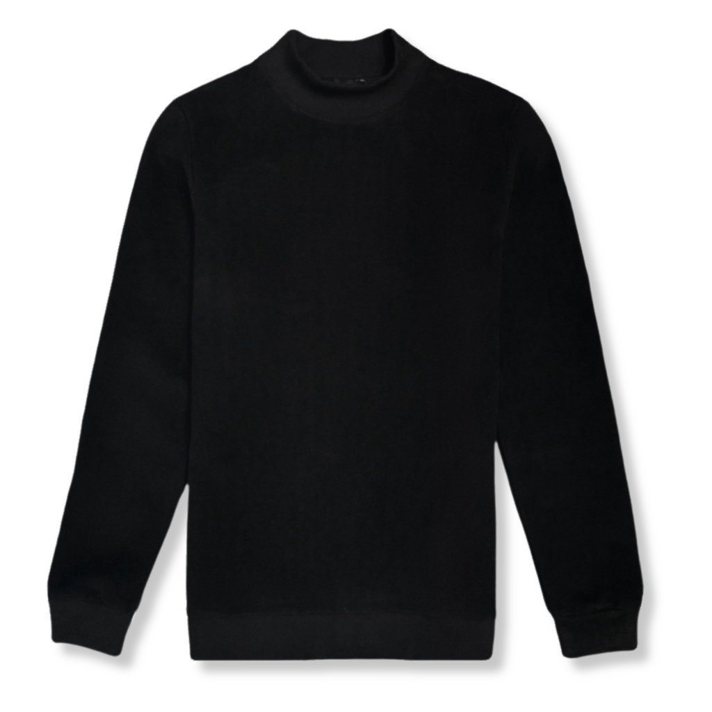 Daytona Solid Mockneck Sweatshirt