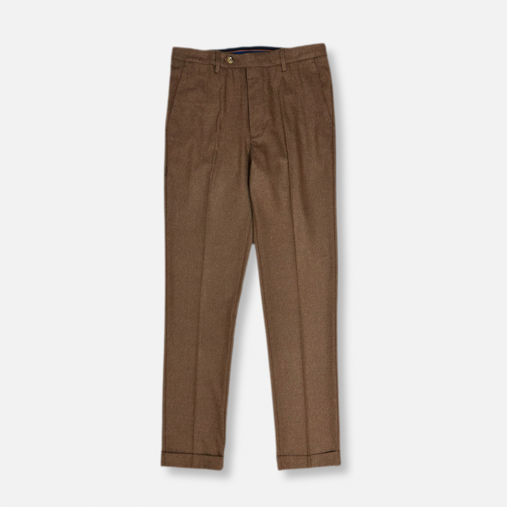 Densford Slim Fit Tweed Pants