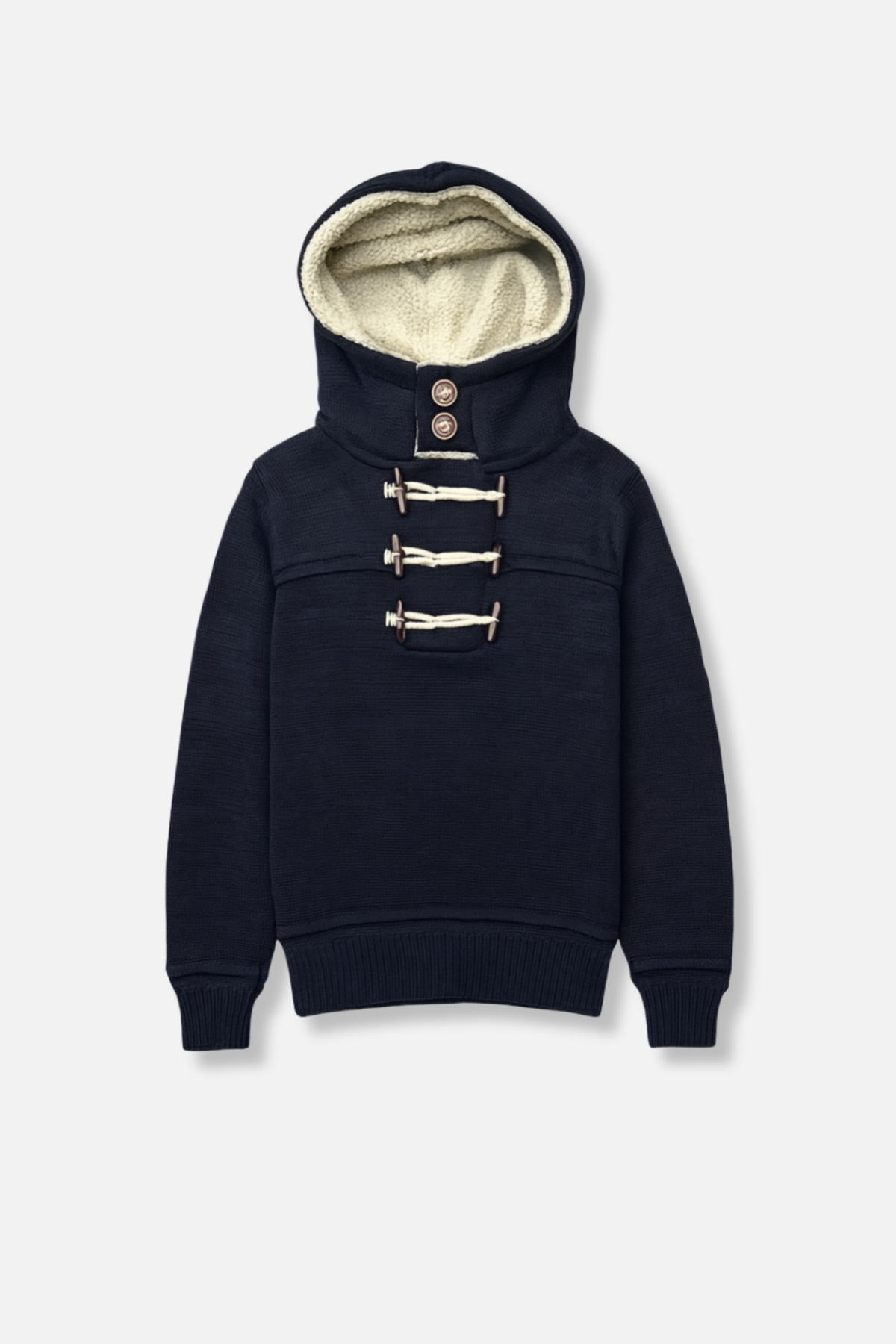 Durrell Toggle Knit Hoodie
