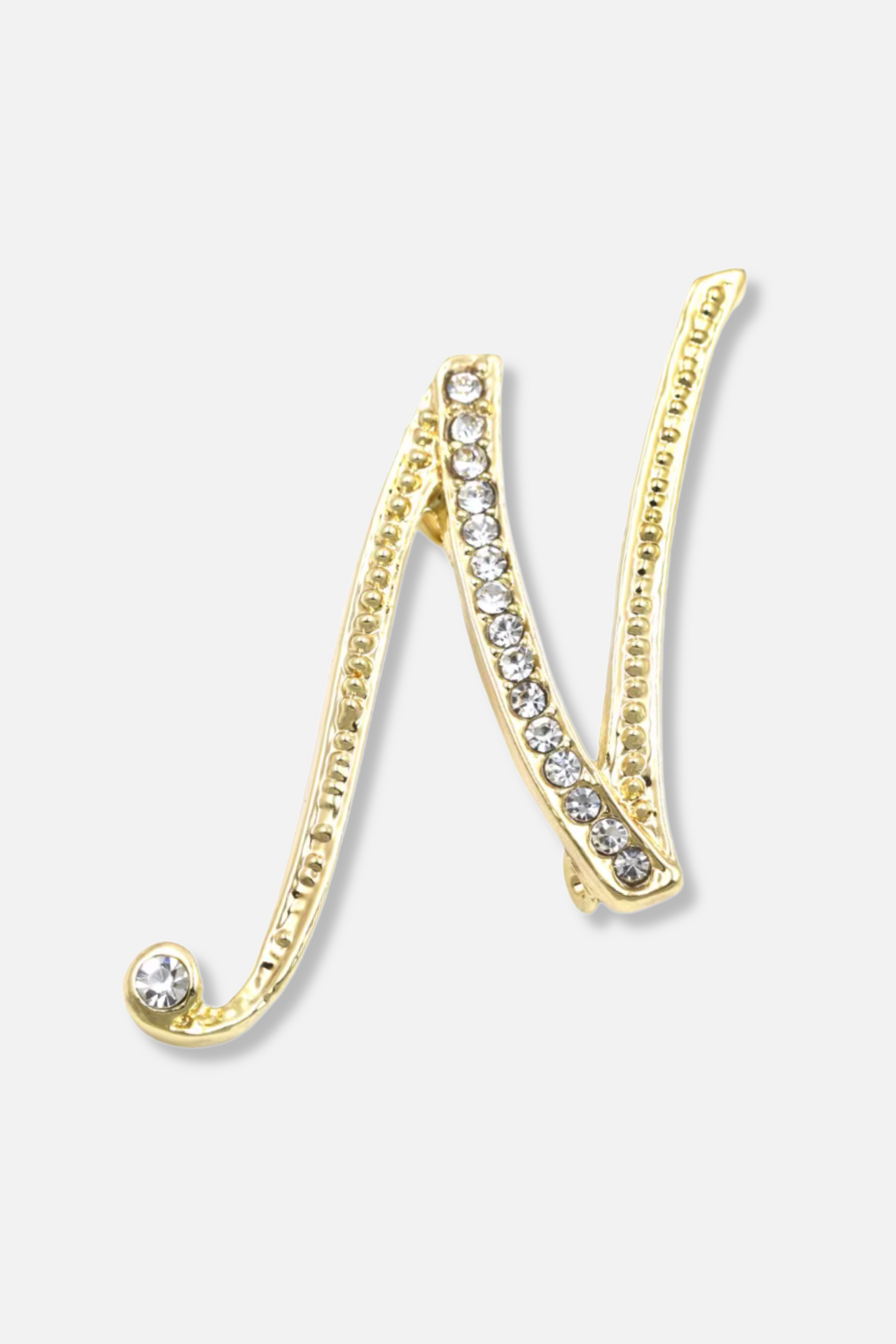 Brady Alphabet Lapel Pin Brooch