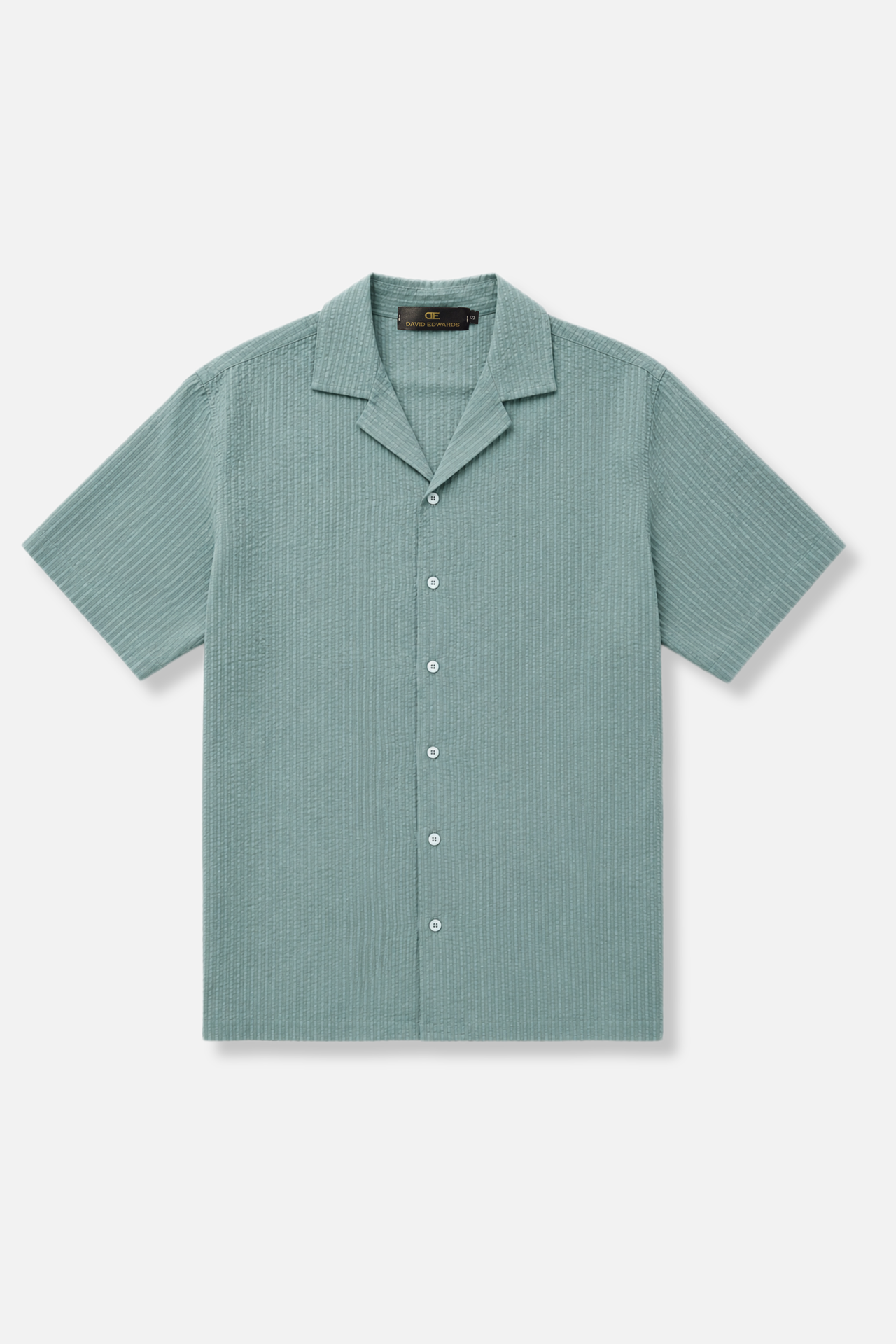 Darnold Seersucker Revere Collar Shirt