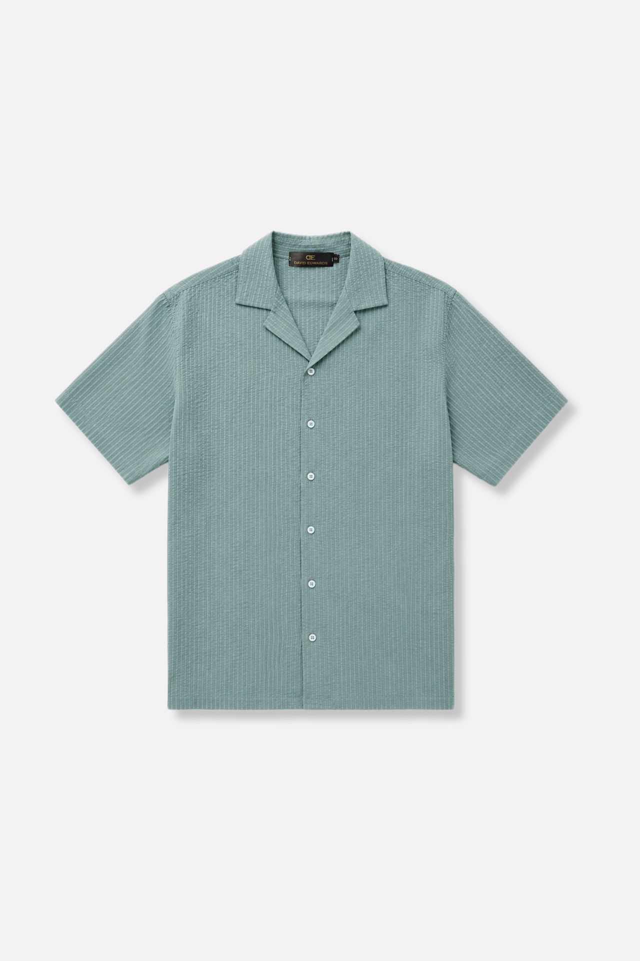 Darnold Seersucker Revere Collar Shirt