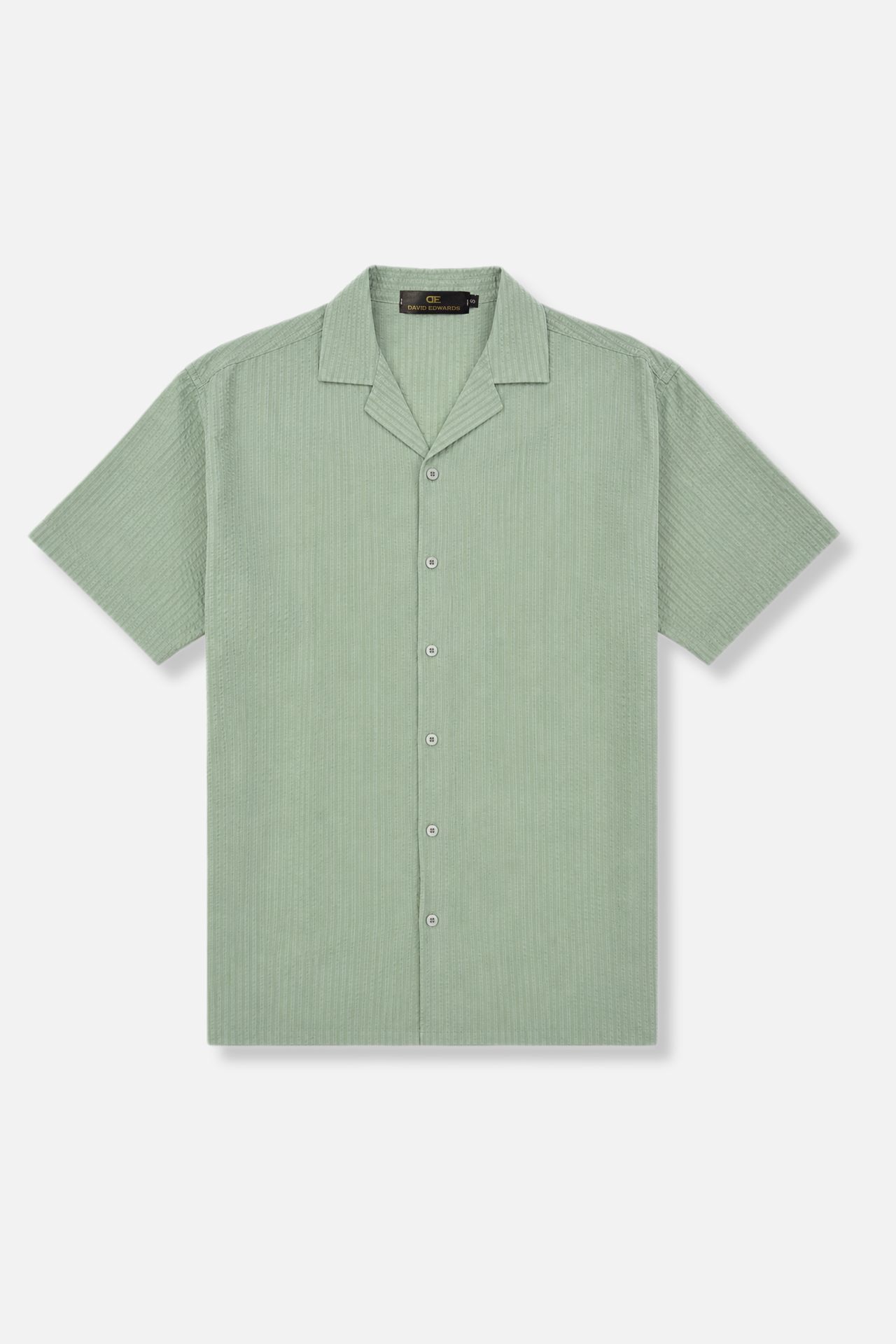 Darnold Seersucker Revere Collar Shirt