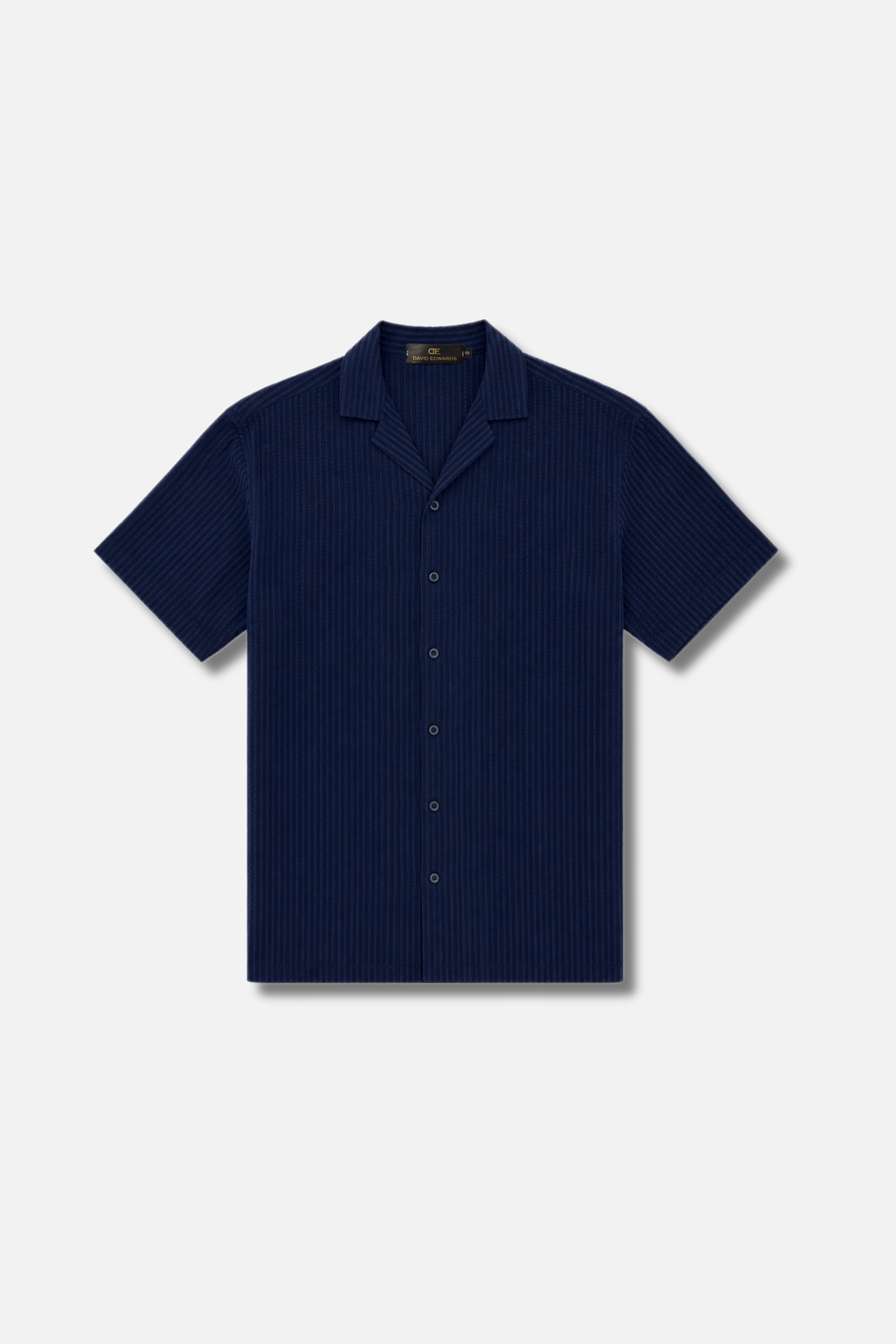 Darnold Seersucker Revere Collar Shirt