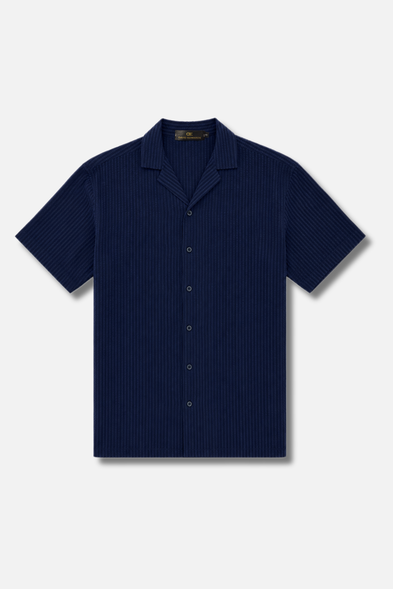 Darnold Seersucker Revere Collar Shirt