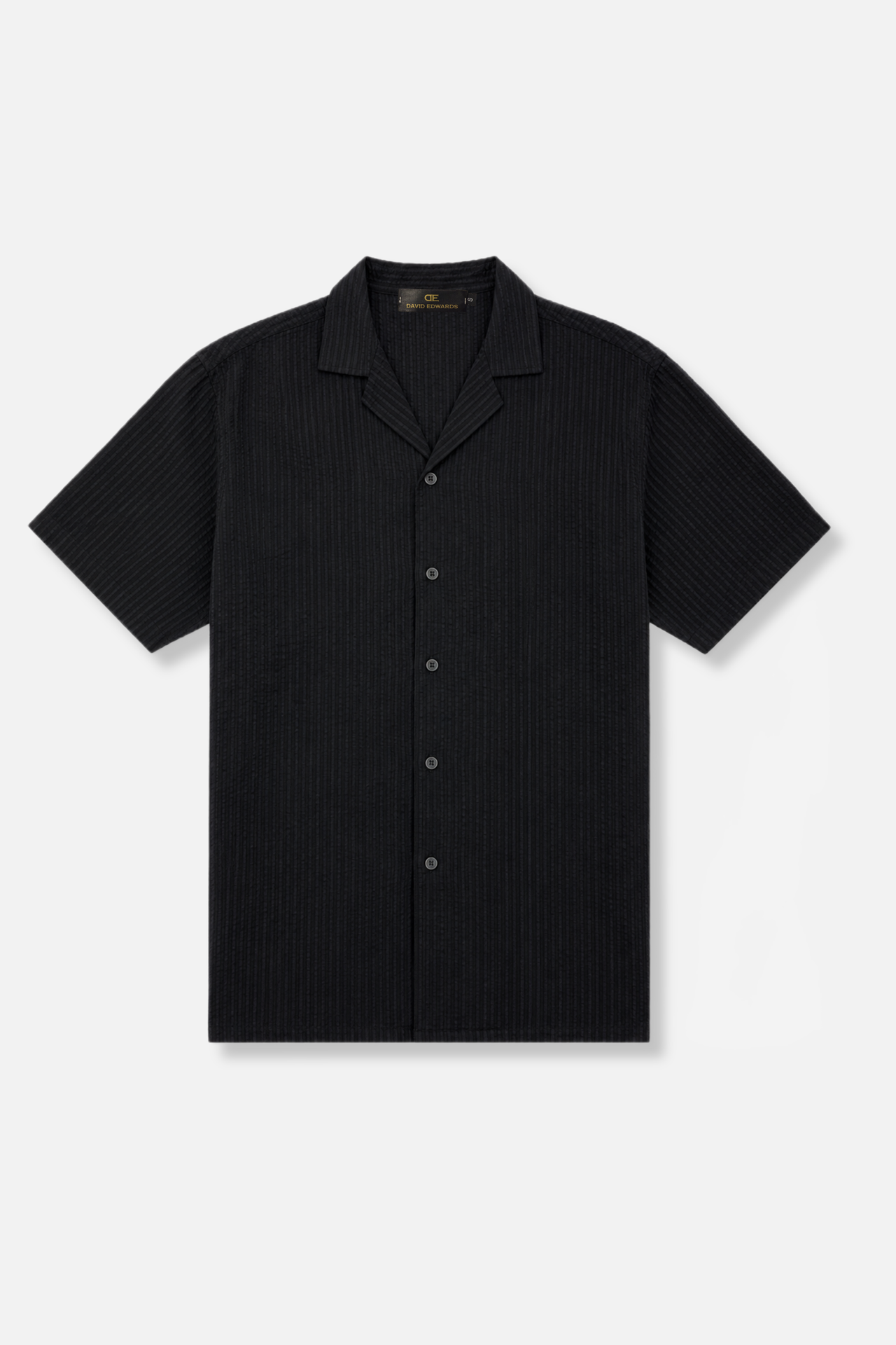 Darnold Seersucker Revere Collar Shirt