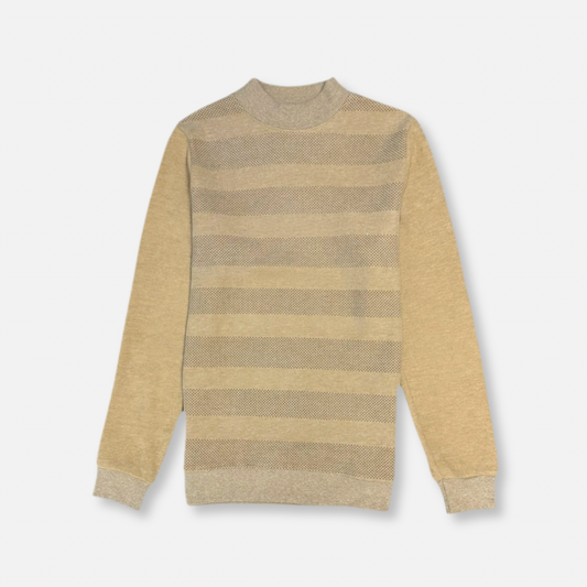 Dozier Dotted Mockneck Sweater