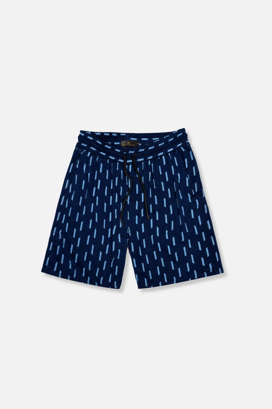 Darney Tropical Drawstring Shorts