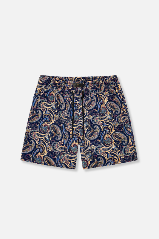 Dargan Tropical Drawstring Shorts