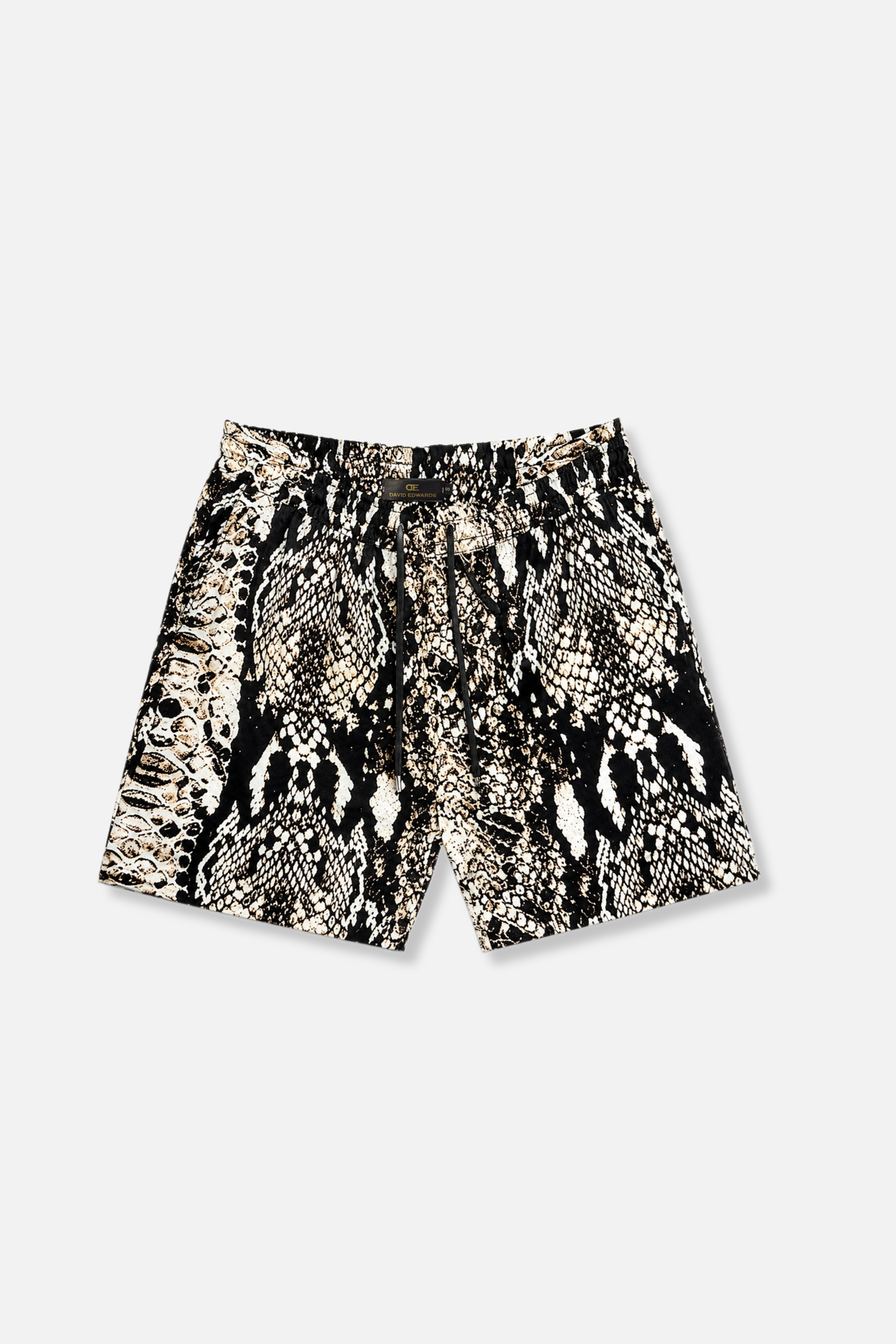 Python Tropical Drawstring Shorts