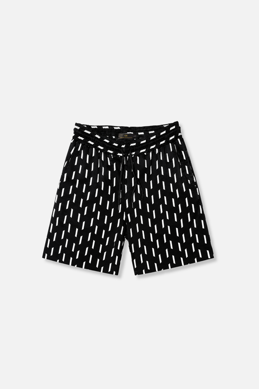 Darney Tropical Drawstring Shorts