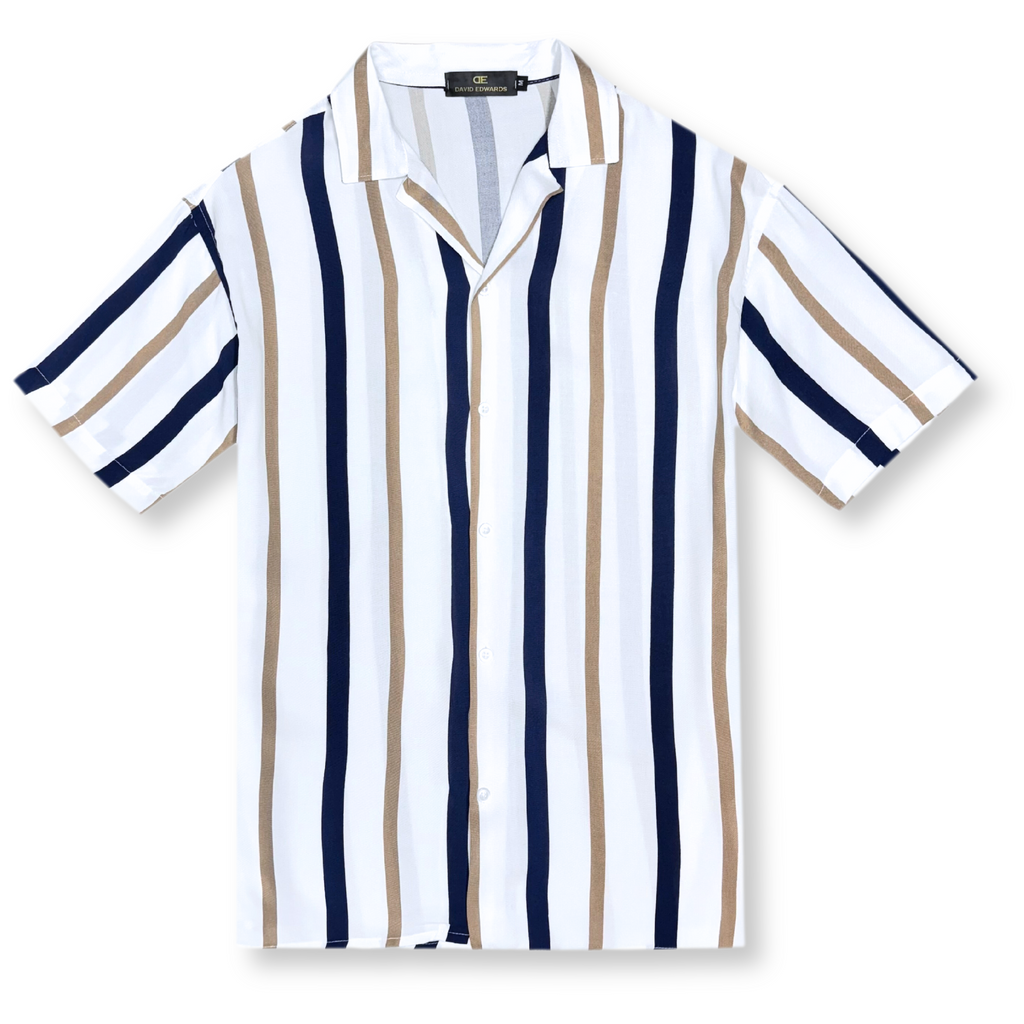 Darley Striped Revere Collar Shirt