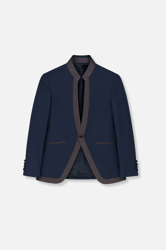 Sabado Mandarin Collar Suit