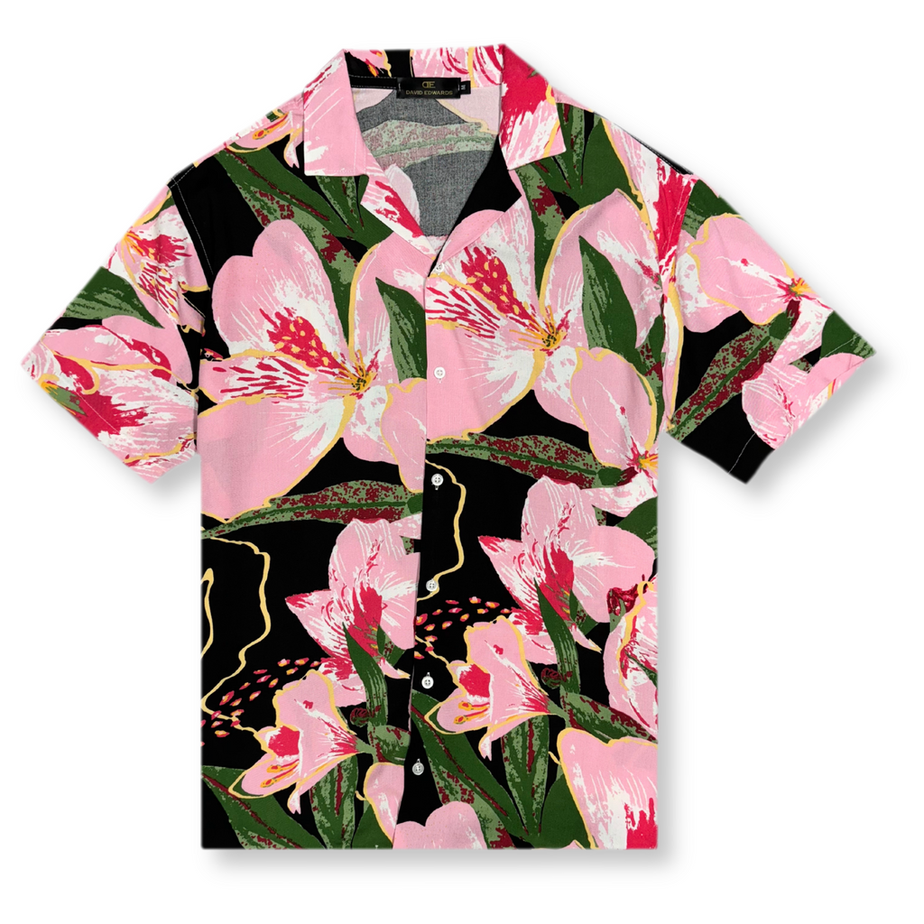 Danforth Tropical Resort Revere Collar Shirt