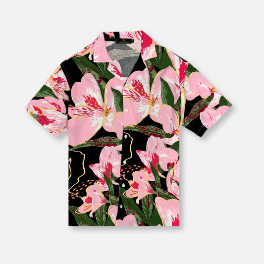 Danforth Tropical Resort Revere Collar Shirt